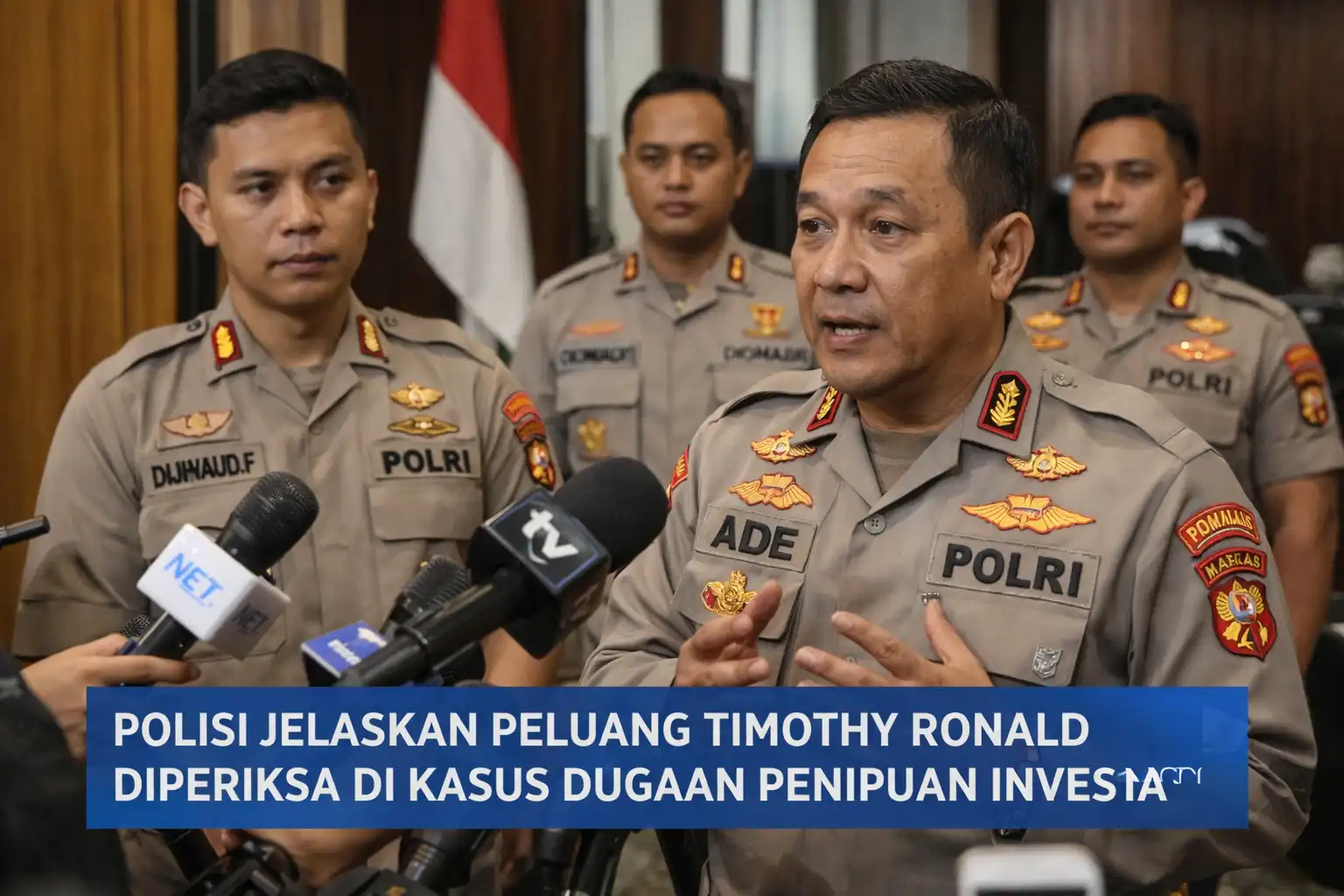 You are currently viewing Polisi Jelaskan Peluang Timothy Ronald Diperiksa di Kasus Dugaan Penipuan Investasi Kripto